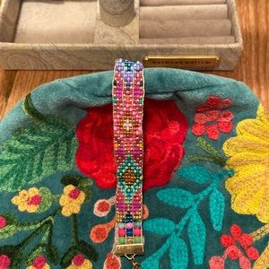 Colorful beaded bracelet